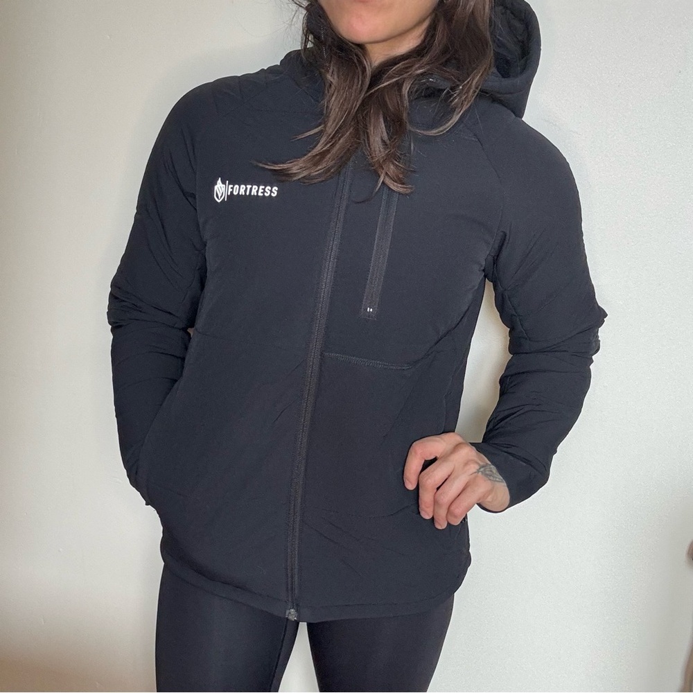 Fortress Shadow all weather jacket women’s size small charcoal black